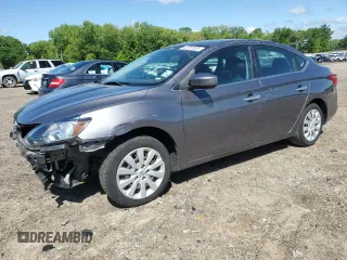 2018 Nissan Sentra S z VIN 3N1AB7AP8JY332247, wystawiony jako Copart lot #53787935 z przebiegiem 83 688 mil mil oraz Szkoda całkowita • Salvage title. Historia ofert i sprzedaży dostępna na DreamBid. Obrazek 1.