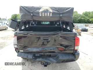 2022 Toyota Tacoma SR with VIN 3TMCZ5AN7NM477331, listed as a Copart auction lot 59991105 with 40,057 mi miles and Salvage title. Bid and sale history available at DreamBid. Image 6.
