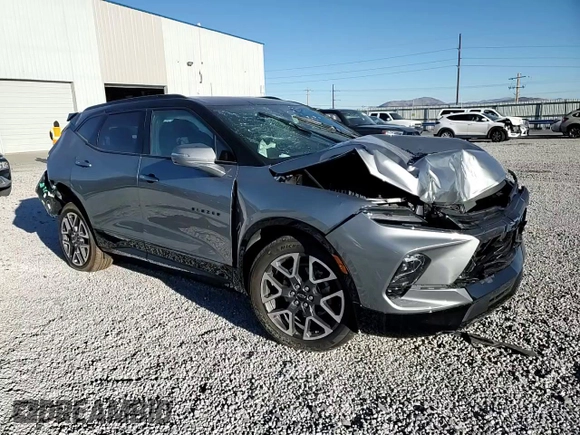 2023 Chevrolet Blazer RS with VIN 3GNKBKRS5PS136654, listed as a Copart auction lot 88350305 with 6,639 mi miles and Salvage title. Bid and sale history available at DreamBid. Image 11.