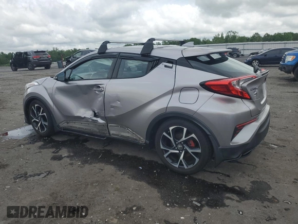 2018 Toyota C-HR XLE with VIN NMTKHMBX9JR002751, listed as a Copart auction lot 55694125 with 114,790 mi miles and Salvage title. Bid and sale history available at DreamBid. Image 2.