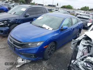 2021 Honda Civic Sport with VIN 2HGFC2F87MH554620, listed as a IAAI auction lot 41743596 with 52,327 mi miles and . Bid and sale history available at DreamBid. Image 17.