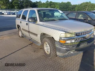 2005 Chevrolet Tahoe LS with VIN 1GNEC13V85J106215, listed as a IAAI auction lot 42712566 with 290,527 mi miles and . Bid and sale history available at DreamBid. Image 1.