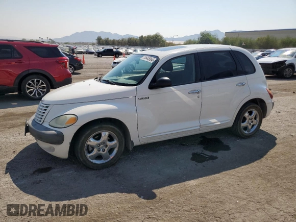 2002 Chrysler PT Cruiser Limited with VIN 3C8FY68B52T281888, listed as a Copart auction lot 70645964 with 196,297 mi miles and Salvage Title. Bid and sale history available at carsss.com. Image 1.