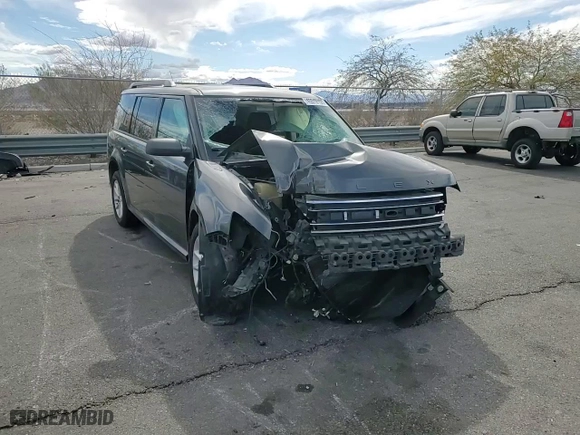 2016 Ford Flex SE with VIN 2FMGK5B8XGBA10807, listed as a Copart auction lot 45519155 with 124,557 mi miles and Salvage Title. Bid and sale history available at carsss.com. Image 12.