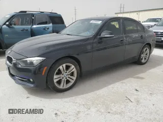 2016 BMW 3 Series 328i with VIN WBA8E9G50GNT47512, listed as a Copart auction lot 49280005 with 120,192 mi miles and Salvage Title. Bid and sale history available at carsss.com. Image 1.