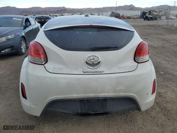 2016 Hyundai Veloster with VIN KMHTC6AD9GU275521, listed as a Copart auction lot 46120034 with 135,740 mi miles and Salvage Title. Bid and sale history available at carsss.com. Image 6.
