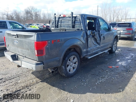 2018 Ford F-150 XL z VIN 1FTEW1E53JKE66560, wystawiony jako IAAI lot #41837583 z przebiegiem 131 060 mil mil oraz . Historia ofert i sprzedaży dostępna na DreamBid. Obrazek 4.