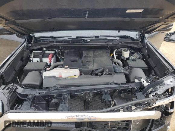 2022 Toyota Tundra SR5 with VIN 5TFLA5AB7NX016542, listed as a Copart auction lot 43166095 with 34,957 mi miles and Salvage title. Bid and sale history available at DreamBid. Image 12.