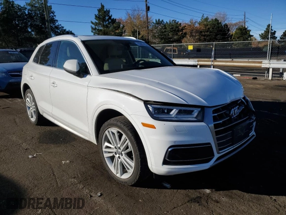 2018 Audi Q5 Prestige with VIN WA1CNAFY3J2132252, listed as a Copart auction lot 65802452 with 57,824 mi miles. Bid and sale history available at carsss.com. Image 1.