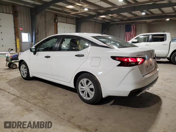 2024 Nissan Versa S with VIN 3N1CN8DV5RL866850, listed as a Copart auction lot 52951465 with 14,038 mi miles and Salvage Title. Bid and sale history available at DreamBid. Image 2.