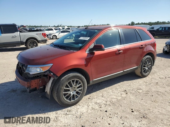 2014 Ford Edge Limited with VIN 2FMDK3KCXEBA38910, listed as a Copart auction lot 51350555 with 182,001 mi miles and Salvage Title. Bid and sale history available at carsss.com. Image 1.