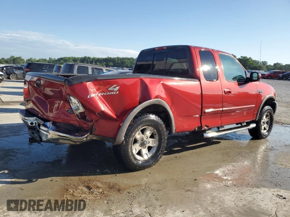 2002 Ford F-150 XL with VIN 1FTRX18L82NA54692, listed as a Copart auction lot 62559605 with 216,350 mi miles and Salvage title. Bid and sale history available at DreamBid. Image 3.