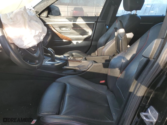 2017 BMW 4 Series 430i with VIN WBA4F7C5XHG786924, listed as a Copart auction lot 86157594 with 0 mi miles and Salvage Title. Bid and sale history available at carsss.com. Image 7.