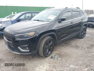 2019 Jeep Cherokee Limited with VIN 1C4PJLDB9KD129214, listed as a IAAI auction lot 40960156 with 55,083 mi miles and . Bid and sale history available at DreamBid. Image 17.