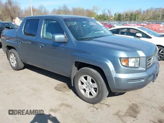 2007 Honda Ridgeline RTS with VIN 2HJYK16417H542545, listed as a IAAI auction lot 42088848 with 174,604 mi miles. Bid and sale history available at carsss.com. Image 1.