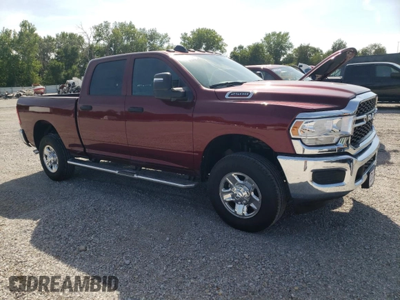 2024 Ram 2500 Tradesman with VIN 3C6UR5CJ0RG287882, listed as a Copart auction lot 68369144 with 49 mi miles and Salvage Title. Bid and sale history available at carsss.com. Image 4.