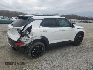2022 Chevrolet TrailBlazer LT with VIN KL79MPSL4NB058844, listed as a Copart auction lot 43502975 with 57,680 mi miles and Salvage Title. Bid and sale history available at carsss.com. Image 3.