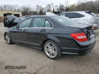 2013 Mercedes-Benz C 300 Sport with VIN WDDGF8AB0DR283941, listed as a Copart auction lot 52590685 with 55,016 mi miles and Salvage Title. Bid and sale history available at DreamBid. Image 2.