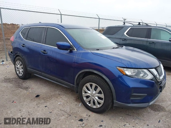2017 Nissan Rogue S with VIN KNMAT2MT3HP594985, listed as a IAAI auction lot 41467417 with 181,372 mi miles and . Bid and sale history available at DreamBid. Image 1.
