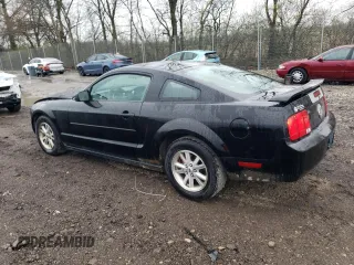 2006 Ford Mustang Standard with VIN 1ZVFT80N265241966, listed as a Copart auction lot 51570835 with 191,147 mi miles and Salvage Title. Bid and sale history available at carsss.com. Image 2.