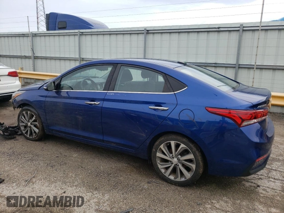 2019 Hyundai Accent Limited with VIN 3KPC34A3XKE059443, listed as a Copart auction lot 52823964 with 44,983 mi miles and Salvage Title. Bid and sale history available at carsss.com. Image 2.