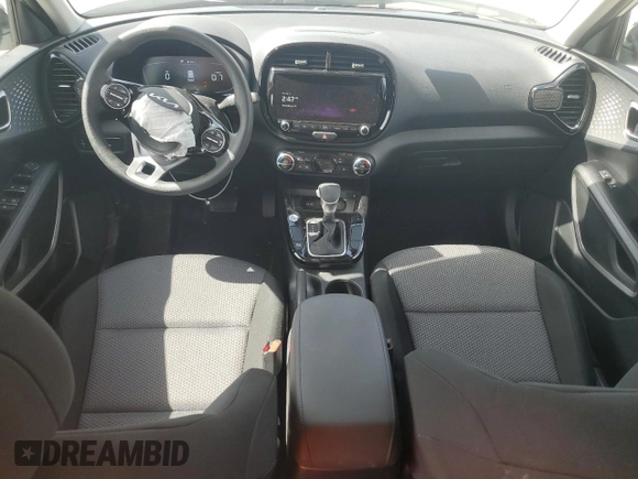 2023 Kia Soul S with VIN KNDJ23AU7P7190172, listed as a Copart auction lot 52931605 with 13,663 mi miles and Salvage Title. Bid and sale history available at carsss.com. Image 8.