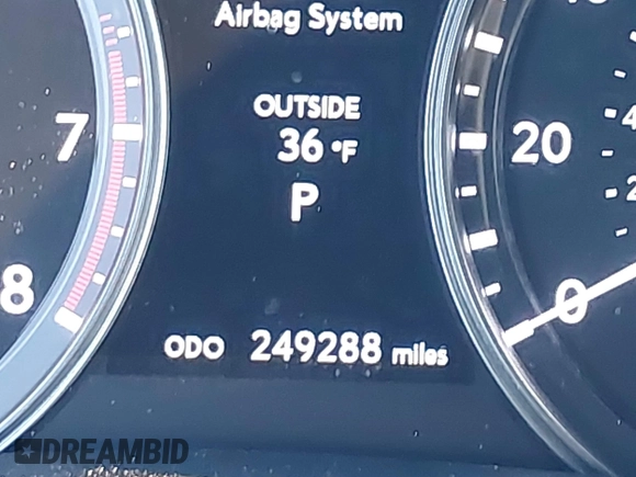 2014 Lexus GS 350 with VIN JTHBE1BLXE5041932, listed as a IAAI auction lot 41039999 with 249,288 mi miles and . Bid and sale history available at DreamBid. Image 15.
