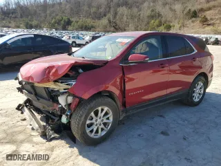 2019 Chevrolet Equinox LT with VIN 2GNAXUEV4K6242772, listed as a Copart auction lot 48488205 with 0 mi miles and Salvage Title. Bid and sale history available at carsss.com. Image 1.