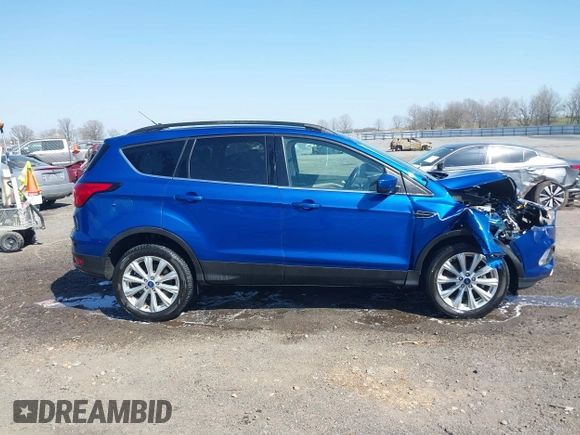 2019 Ford Escape SEL with VIN 1FMCU9HD2KUB52835, listed as a IAAI auction lot 41791321 with 80,468 mi miles and . Bid and sale history available at DreamBid. Image 13.