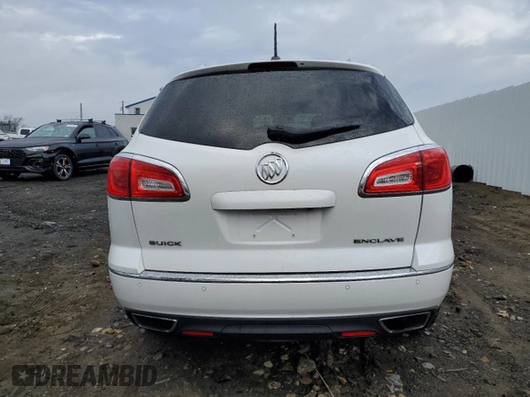 2017 Buick Enclave Leather with VIN 5GAKRBKD5HJ331755, listed as a Copart auction lot 50793895 with 59,695 mi miles and Salvage Title. Bid and sale history available at DreamBid. Image 6.
