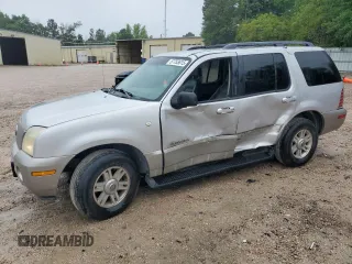 2002 Mercury Mountaineer with VIN 4M2ZU66E82UJ24458, listed as a Copart auction lot 57753615 with 266,017 mi miles and Salvage title. Bid and sale history available at DreamBid. Image 1.