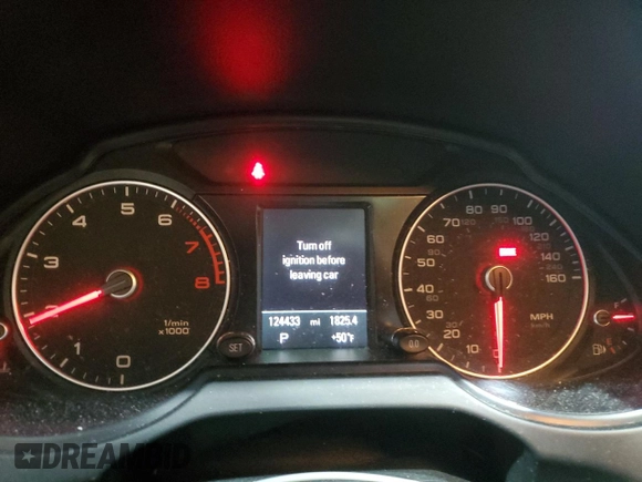 2015 Audi Q5 Premium Plus with VIN WA1LFAFP1FA061764, listed as a Copart auction lot 65063545 with 124,433 mi miles and Clean title. Bid and sale history available at DreamBid. Image 9.
