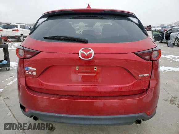 2021 Mazda CX-5 Touring with VIN JM3KFACM1M0462804, listed as a Copart auction lot 45959045 with 36,423 mi miles and Salvage Title. Bid and sale history available at carsss.com. Image 6.