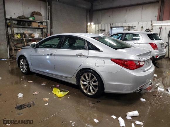 2012 Hyundai Sonata 2.0T SE with VIN 5NPEC4AB0CH326120, listed as a Copart auction lot 45520065 with 108,335 mi miles and Salvage Title. Bid and sale history available at carsss.com. Image 2.