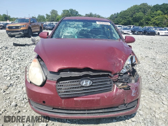 2009 Hyundai Accent Auto GLS с VIN KMHCN46CX9U319866, выставлен на аукционе Copart как лот 59344445 с пробегом 190 688 миль миль и Списание • Salvage title. История ставок и продаж доступна на DreamBid. Изображение 5.