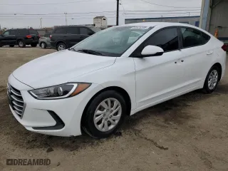 2018 Hyundai Elantra SE with VIN 5NPD74LF6JH383239, listed as a Copart auction lot 53525205 with 103,036 mi miles and Salvage Title. Bid and sale history available at carsss.com. Image 1.