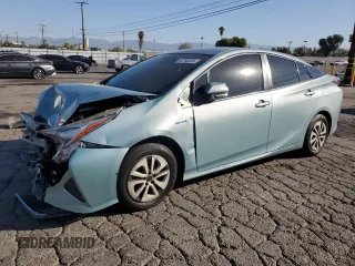 2017 Toyota Prius Two with VIN JTDKBRFU2H3025915, listed as a Copart auction lot 52765205 with 144,232 mi miles and Salvage Title. Bid and sale history available at carsss.com. Image 1.
