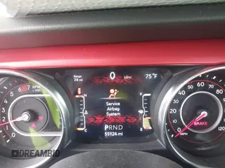 2020 Jeep Wrangler Unlimited Rubicon z VIN 1C4HJXFN8LW176002, wystawiony jako IAAI lot #41662158 z przebiegiem 55 924 mil mil oraz . Historia ofert i sprzedaży dostępna na DreamBid. Obrazek 15.