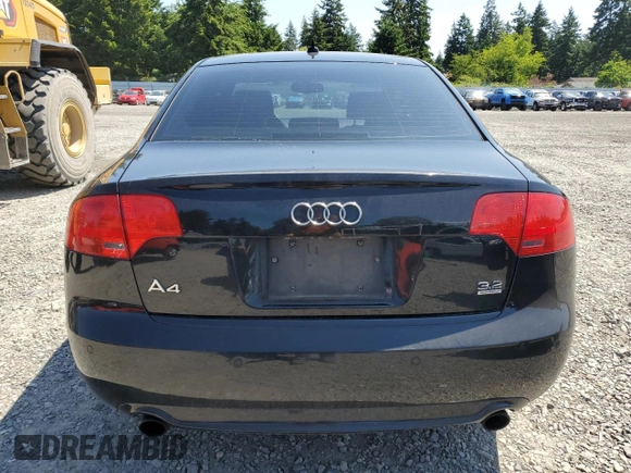 2008 Audi A4 z VIN WAUEH78E38A057710, wystawiony jako Copart lot #59423825 z przebiegiem 120 021 mil mil oraz Czysty tytuł • Clean title. Historia ofert i sprzedaży dostępna na DreamBid. Obrazek 6.