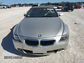 2007 BMW 6 Series 650i with VIN WBAEK13517CN81527, listed as a Copart auction lot 73634074 with 59,235 mi miles and Non Repairable. Bid and sale history available at carsss.com. Image 5.