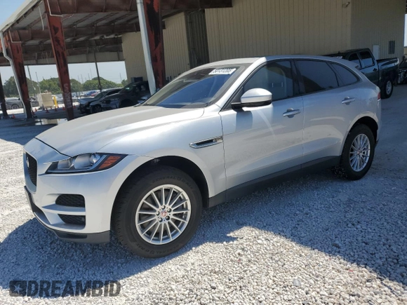 2017 Jaguar F-Pace 35t with VIN SADCS2BV5HA098447, listed as a Copart auction lot 50131205 with 80,205 mi miles and Clean Title. Bid and sale history available at DreamBid. Image 1.