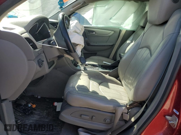 2013 Chevrolet Traverse LTZ z VIN 1GNKVLKD0DJ101204, wystawiony jako Copart lot #46361955 z przebiegiem 187 287 mil mil oraz Szkoda całkowita • Salvage title. Historia ofert i sprzedaży dostępna na DreamBid. Obrazek 7.