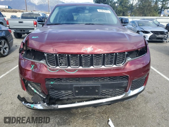 2023 Jeep Grand Cherokee Limited with VIN 1C4RJJBG8P8890828, listed as a Copart auction lot 41561675 with 10,056 mi miles and Salvage title. Bid and sale history available at DreamBid. Image 5.