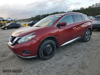 2016 Nissan Murano SV with VIN 5N1AZ2MG2GN171032, listed as a Copart auction lot 77333154 with 168,459 mi miles and Salvage Title. Bid and sale history available at carsss.com. Image 1.