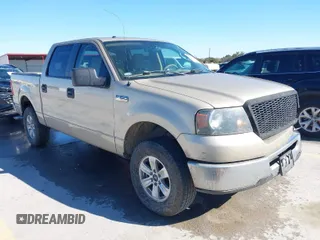 2007 Ford F-150 XLT with VIN 1FTRW12W67KC87730, listed as a IAAI auction lot 41657957 with 142,982 mi miles. Bid and sale history available at carsss.com. Image 1.