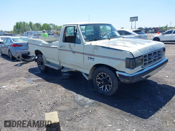 1987 Ford F-250 with VIN 1FTHF2518HKA08300, listed as a IAAI auction lot 41984273 with 37,267 mi miles and . Bid and sale history available at DreamBid. Image 1.