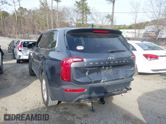 2021 Kia Telluride LX z VIN 5XYP24HCXMG189318, wystawiony jako IAAI lot #41458599 z przebiegiem 102 304 mil mil oraz . Historia ofert i sprzedaży dostępna na DreamBid. Obrazek 3.