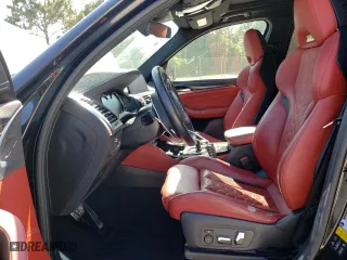 2020 BMW X3 M Competition with VIN 5YMTS0C00L9B36805, listed as a Copart auction lot 52365404 with 24,732 mi miles. Bid and sale history available at carsss.com. Image 7.
