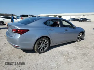 2016 Acura TLX V6 with VIN 19UUB2F30GA003687, listed as a Copart auction lot 50521615 with 64,199 mi miles and Salvage Title. Bid and sale history available at carsss.com. Image 3.