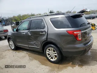 2015 Ford Explorer XLT with VIN 1FM5K7D87FGC53272, listed as a Copart auction lot 53465955 with 180,210 mi miles and Salvage Title. Bid and sale history available at DreamBid. Image 2.